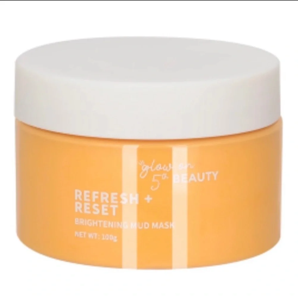 💥HP💥•NIP•Sephora Glow On 5th Beauty Refresh + Reset Brightening Mud Mask - Picture 3 of 7